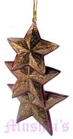 Star shaped Christmas hanging - click here for large view